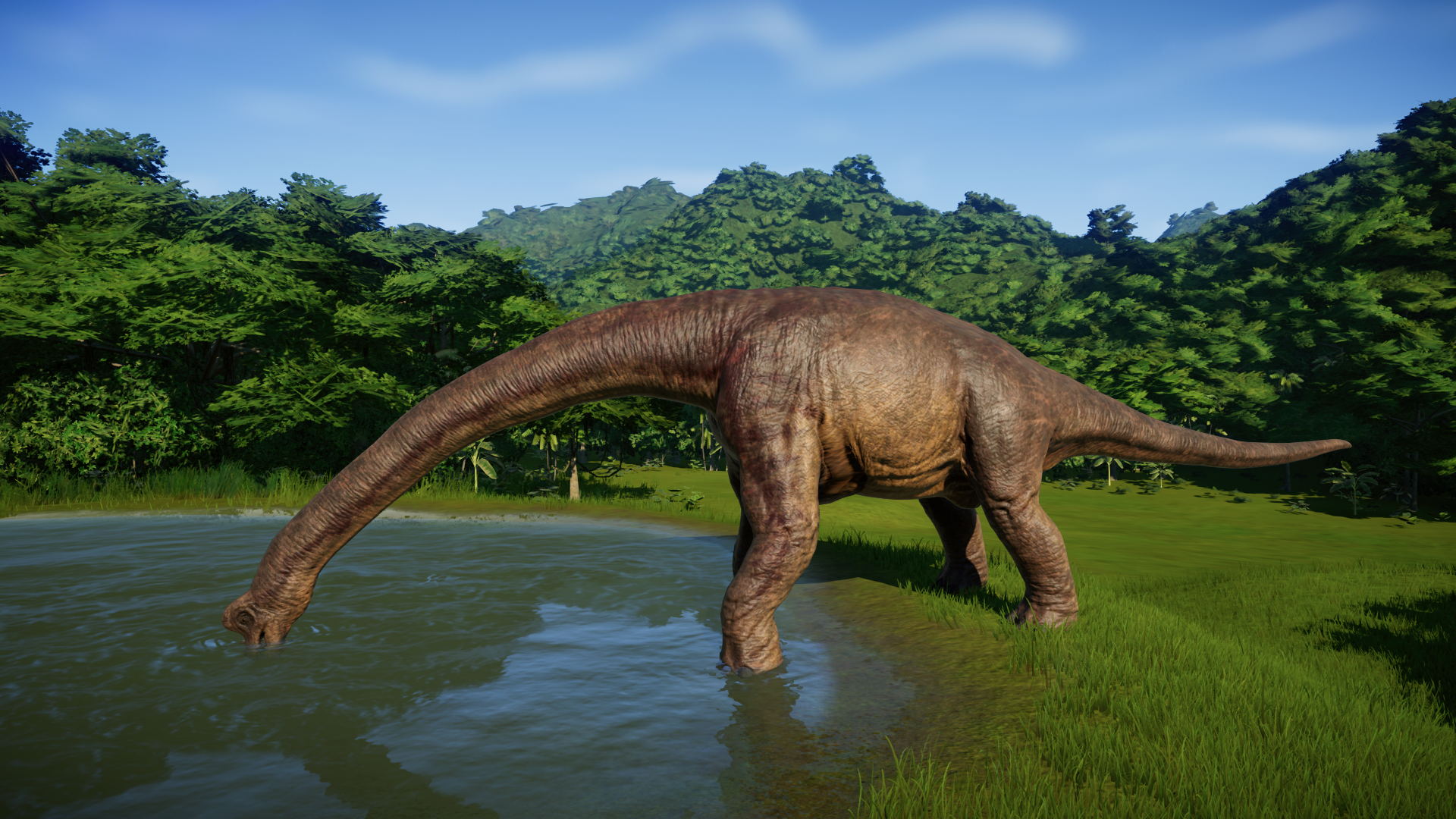 Парк Юрского периода 1 Брахиозавр