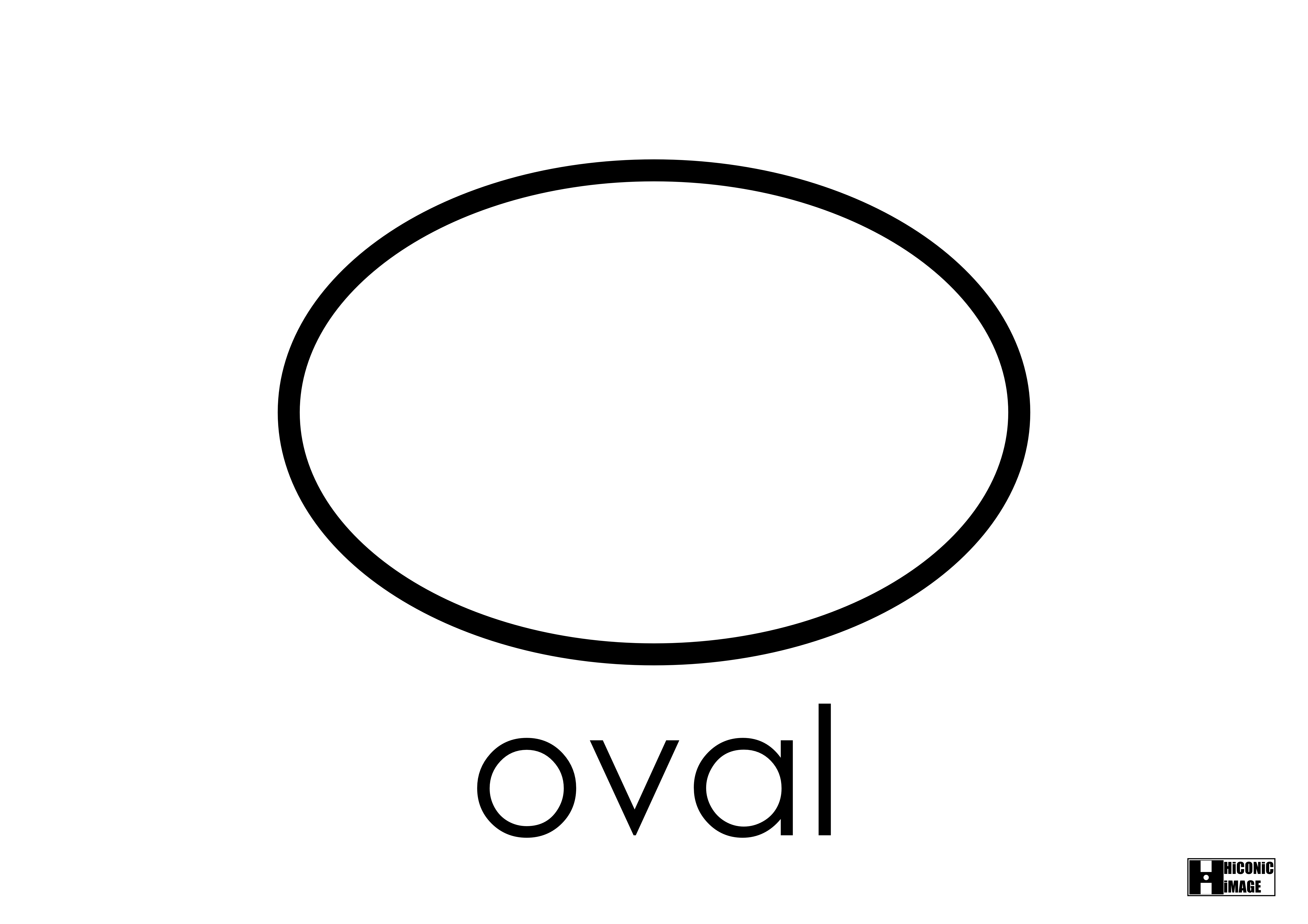 Логотип овальной формы