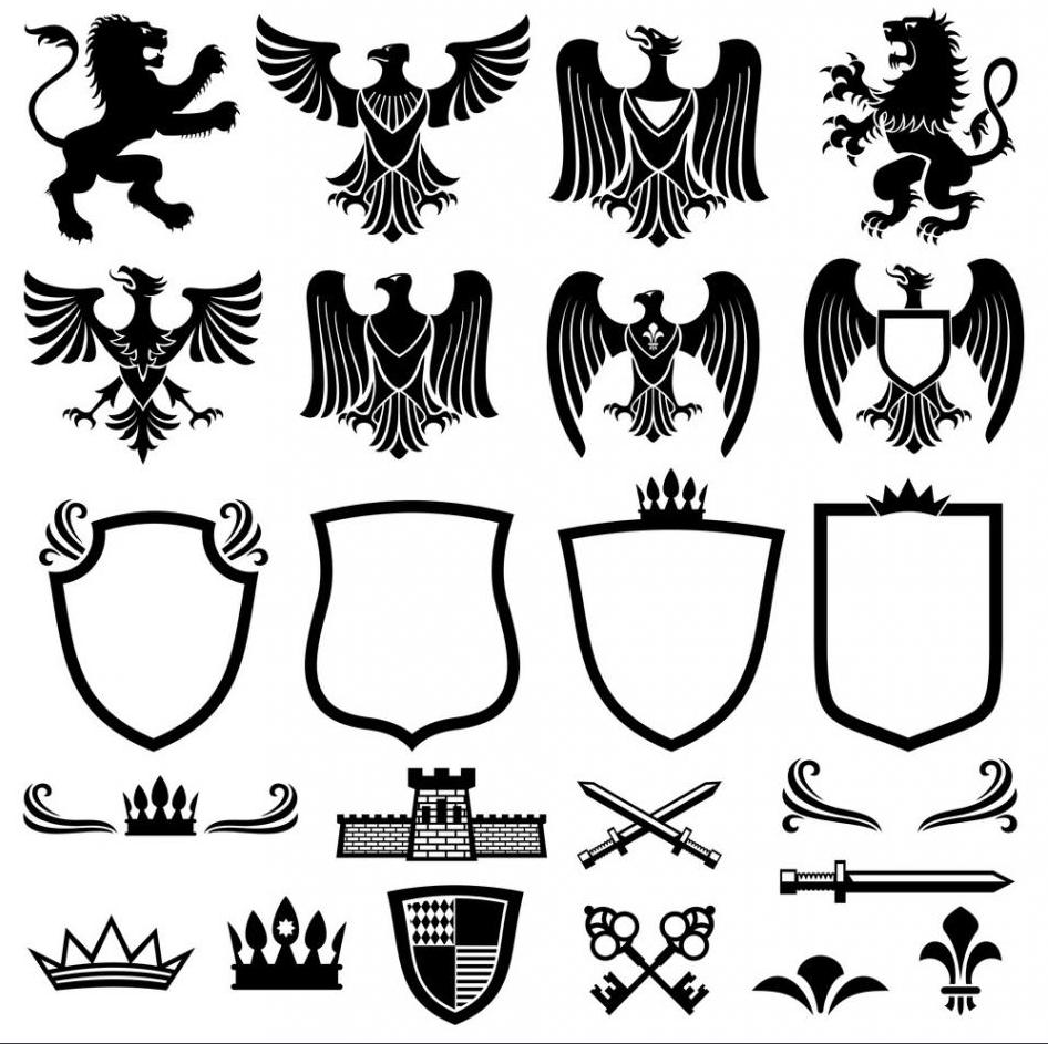 Геральдические элементы герба