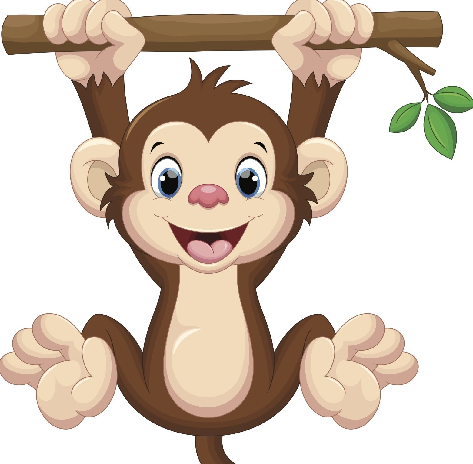 Логотип обезьяны детские