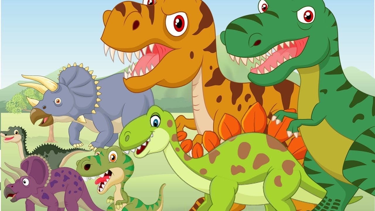 Мульт про динозавров для детей