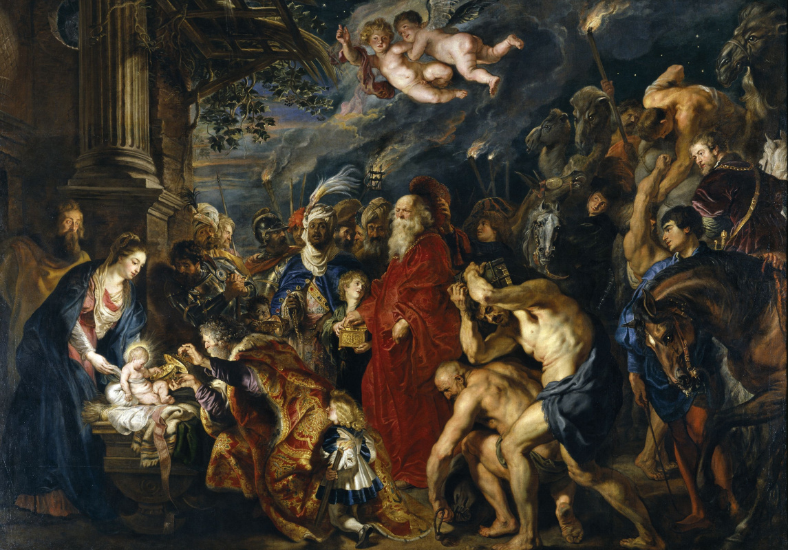 Питер Пауль Рубенс поклонение волхвов 1609