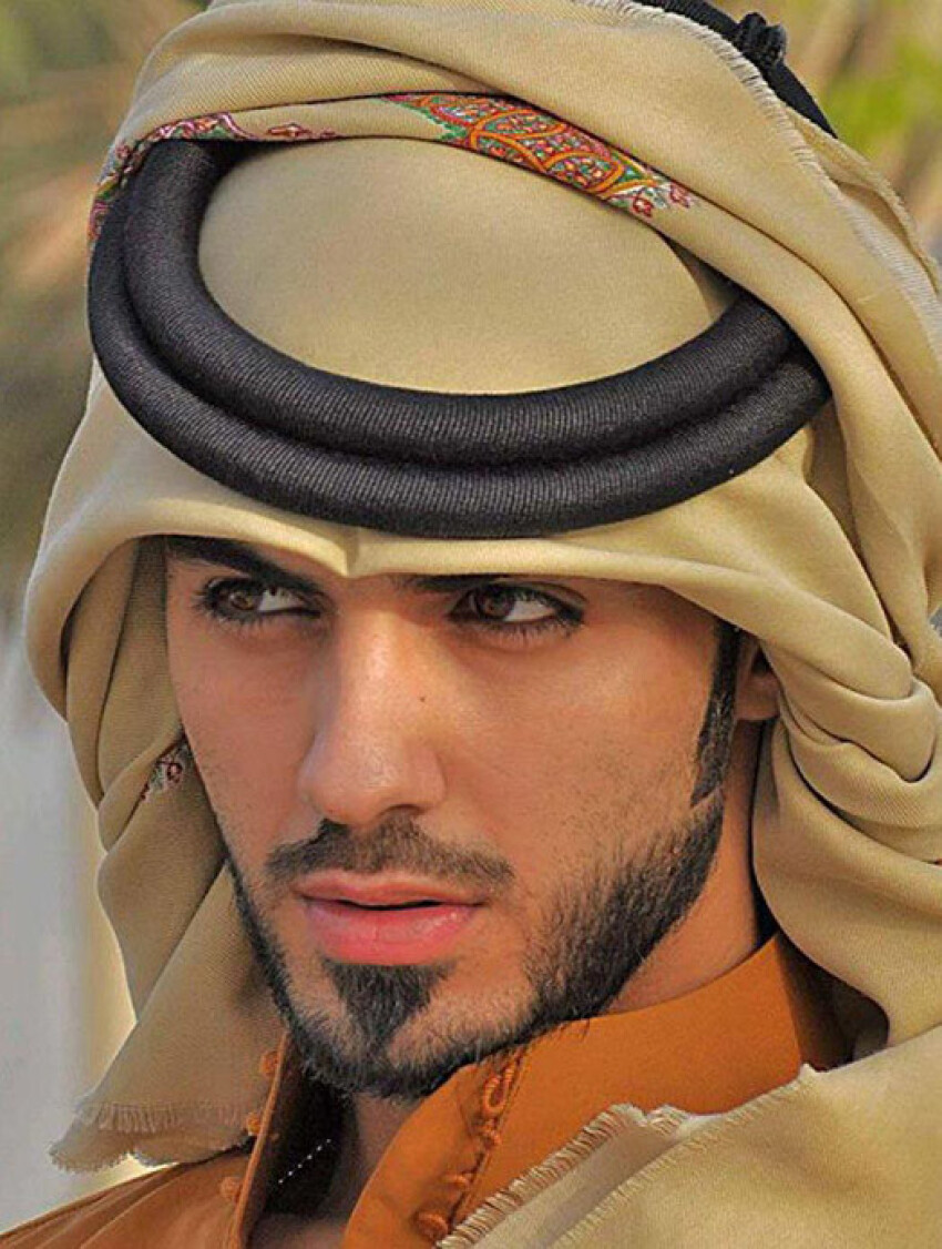 Арабская модель Омар Баркан