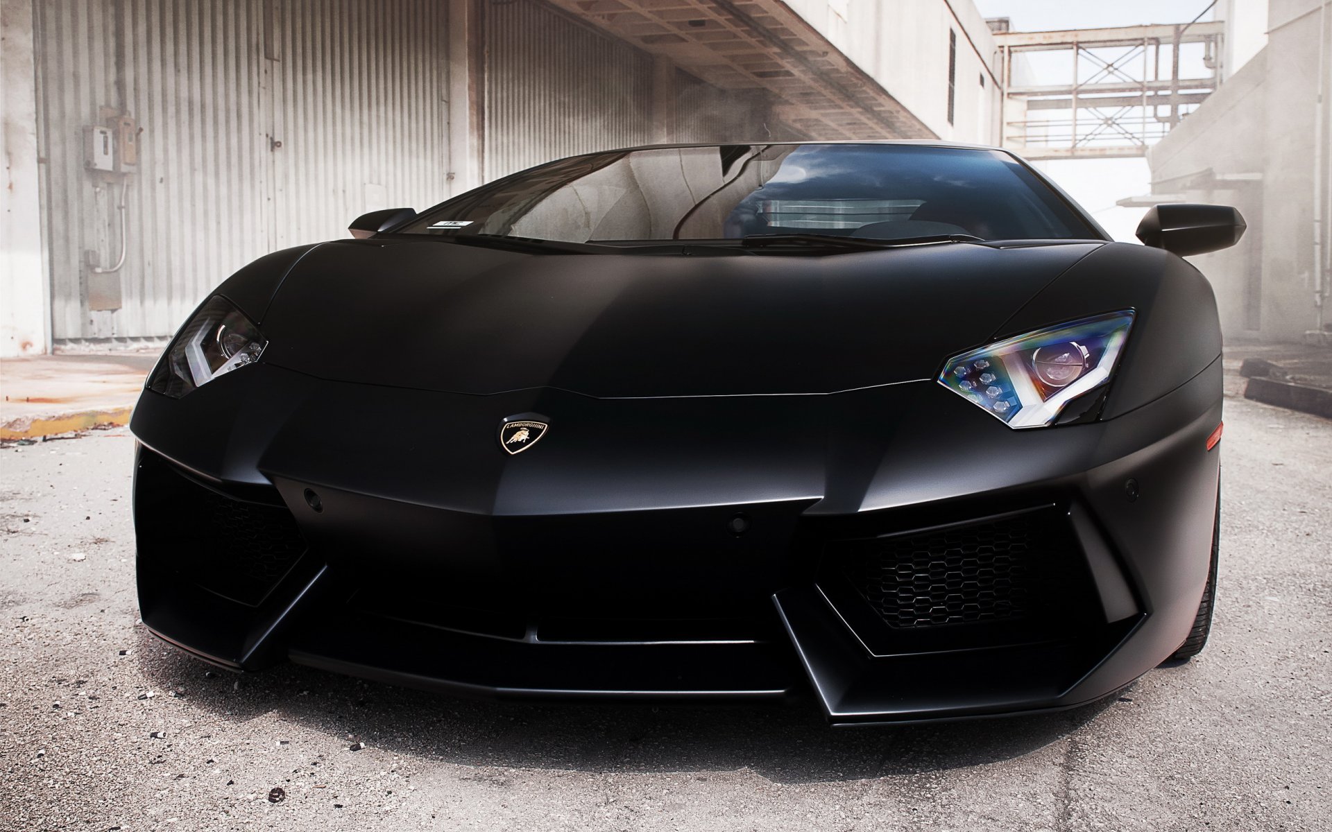 Lamborghini Aventador 2012 Black