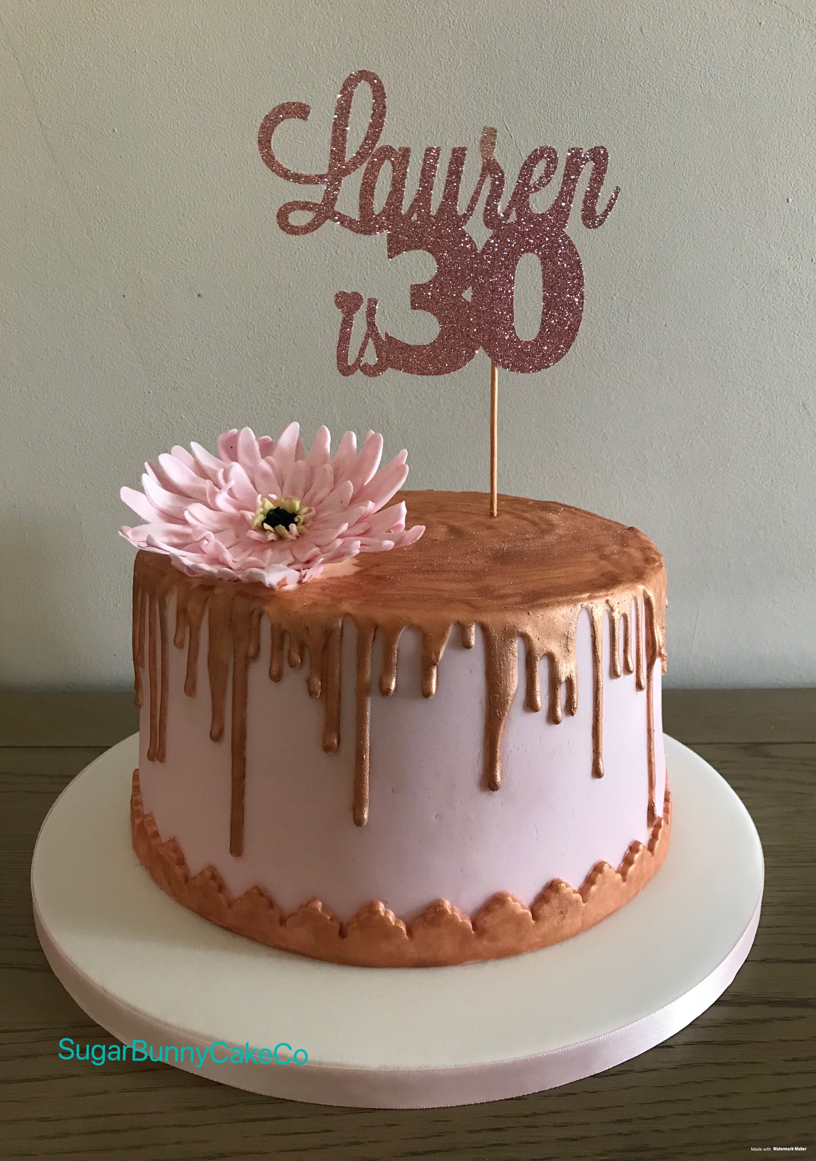 Декор торта для женщины 35 лет