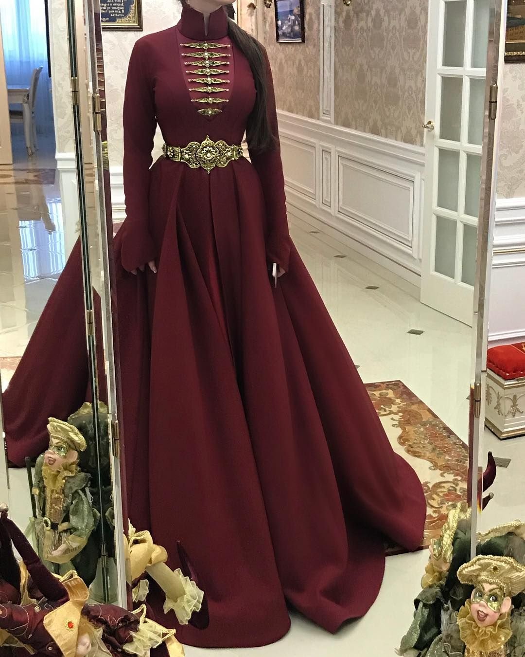 Платье в Кавказском стиле