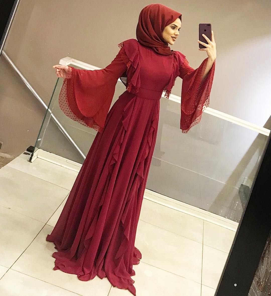 Длинные платья для мусульманок