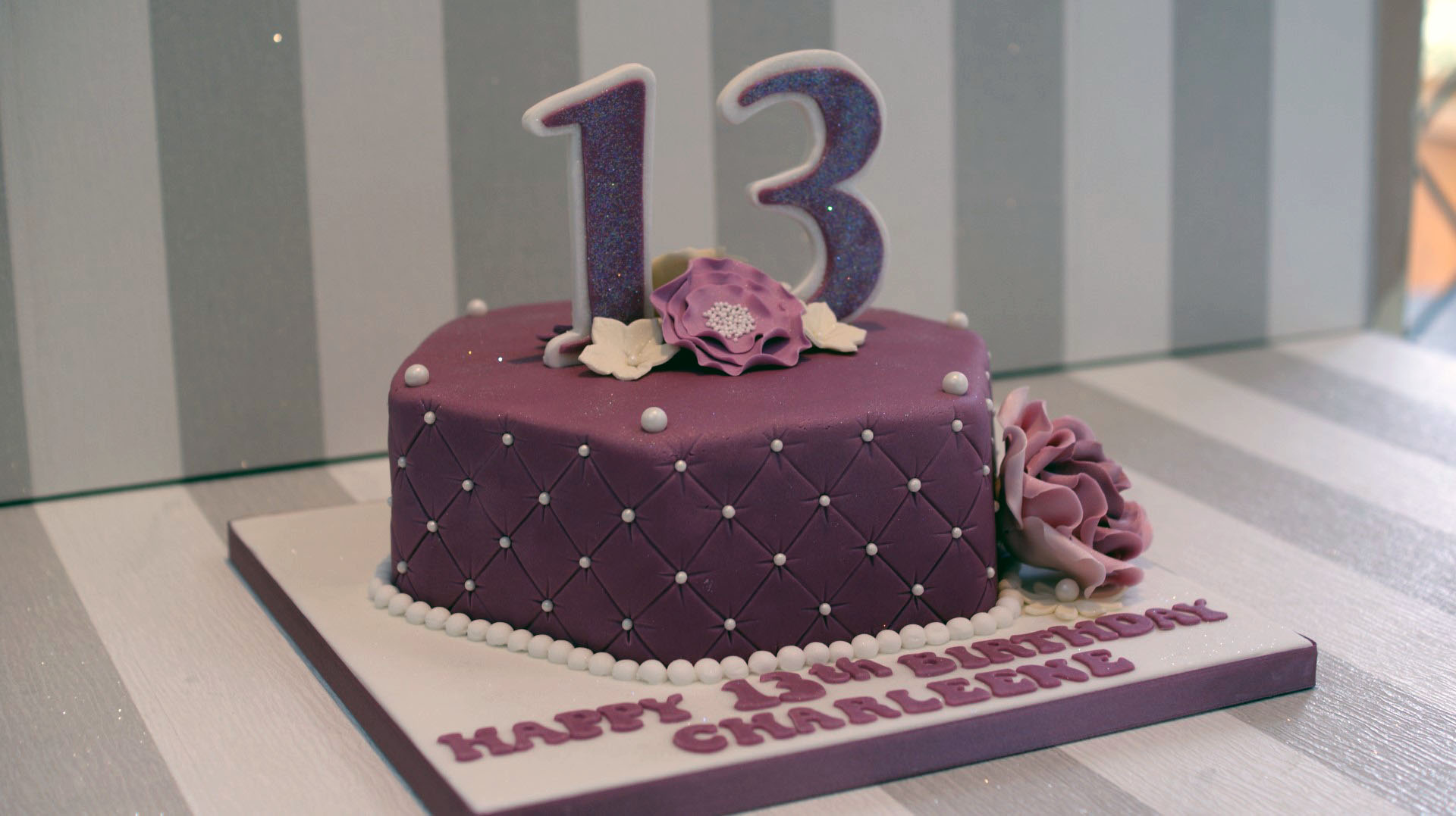 Торт на день рождениятдевочке 13 лет