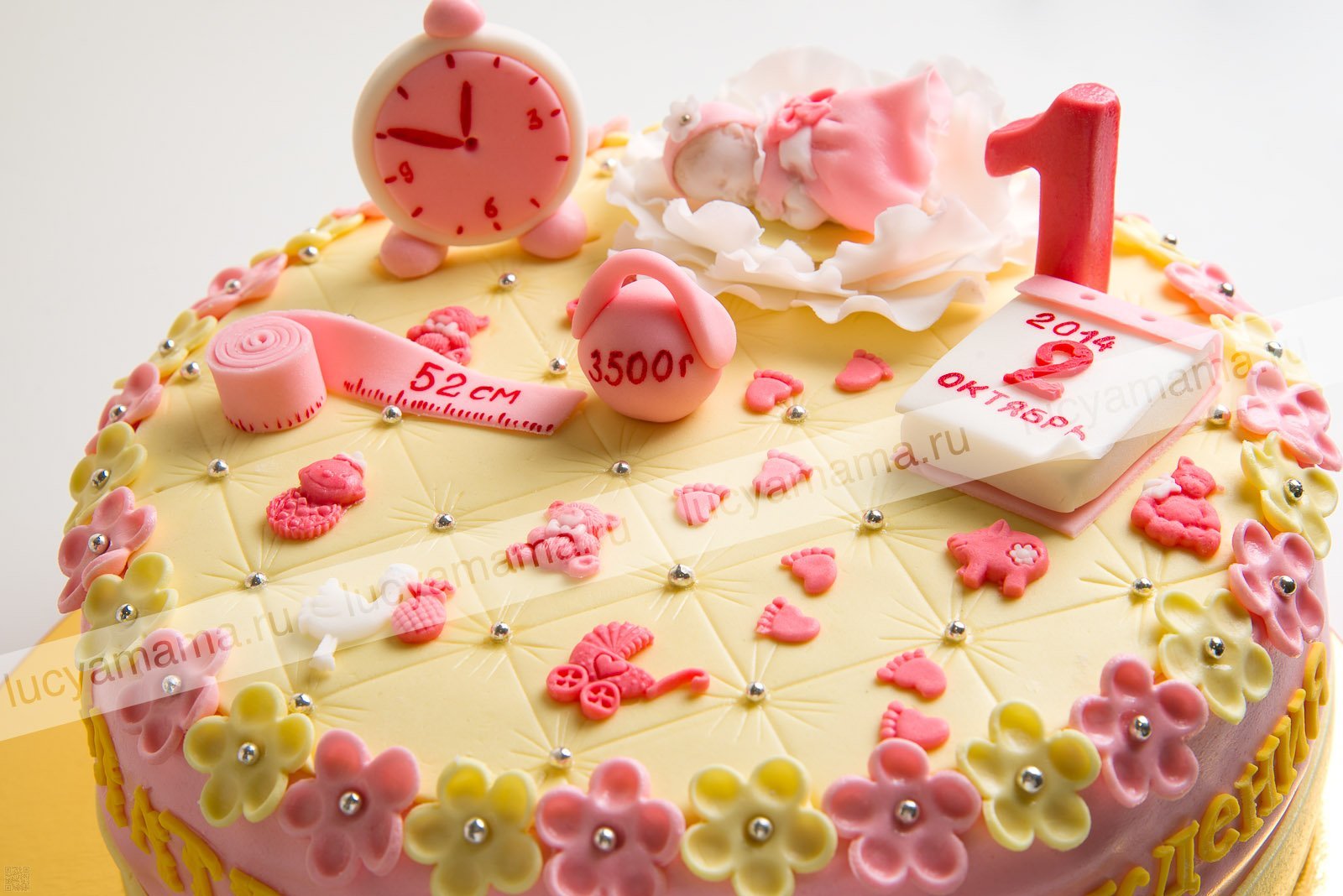 Тортики на день рождения для девочек 1 годик