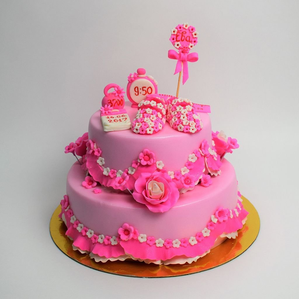 Красивые торты на день рождения девочке 1 год