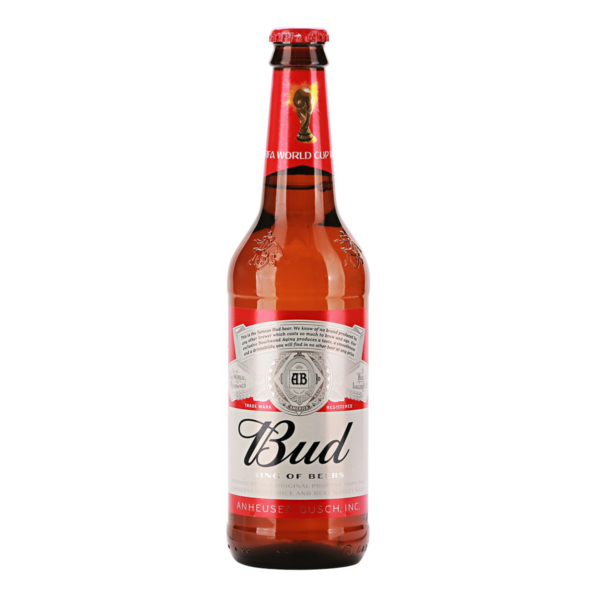 Пиво Bud 66 светлое с/б 4,3% 0,47л