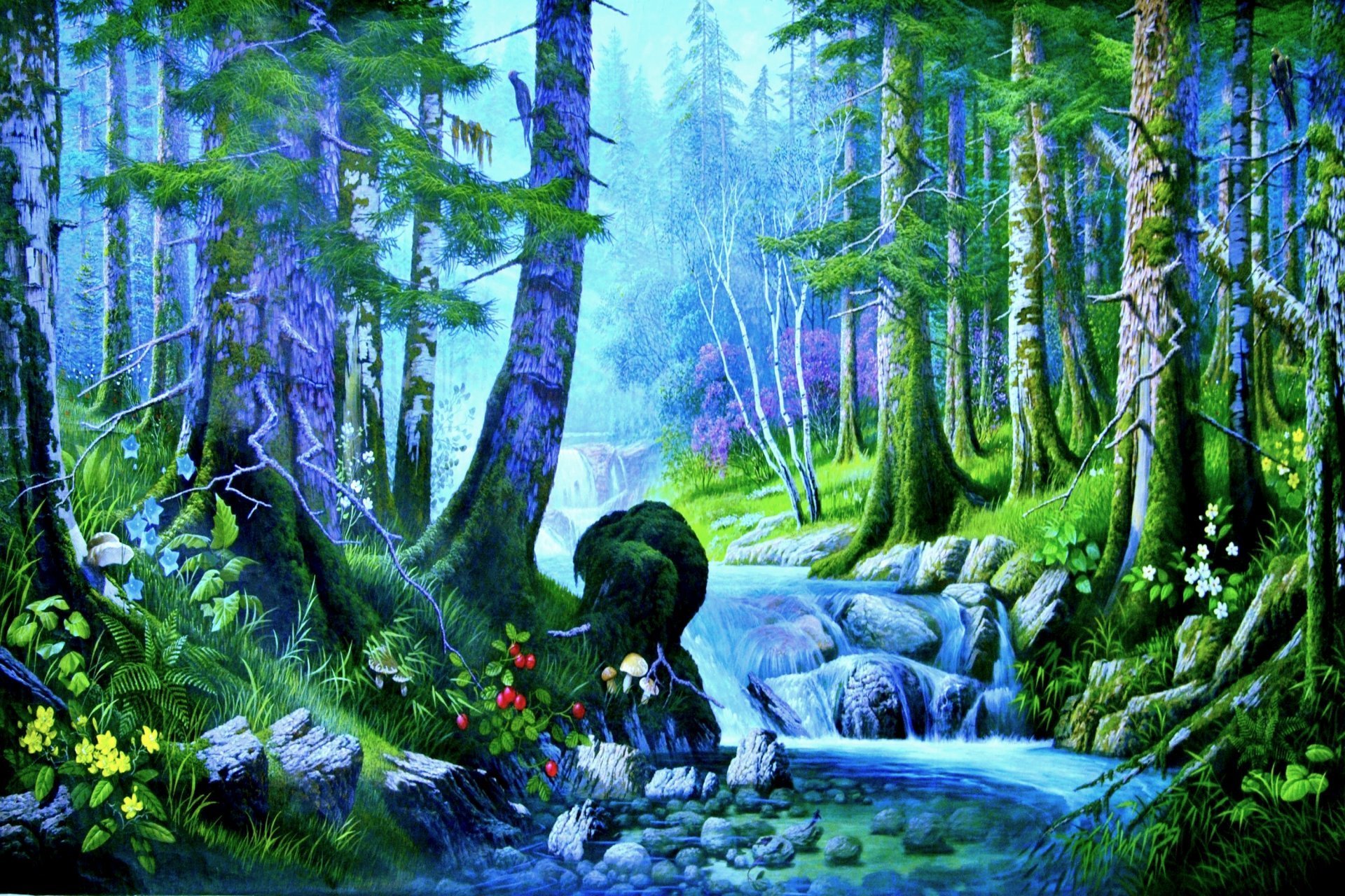 Картина Волшебный лес
