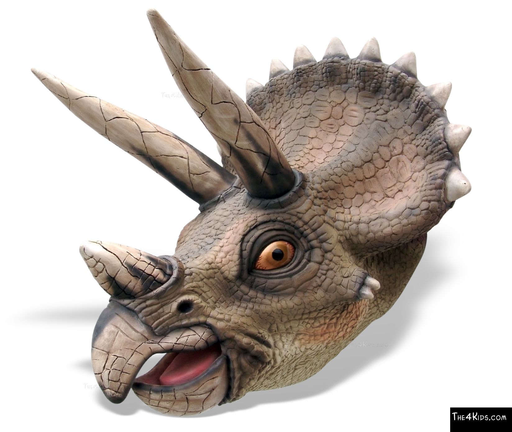 Трицератопс динозавр с гребнем на голове