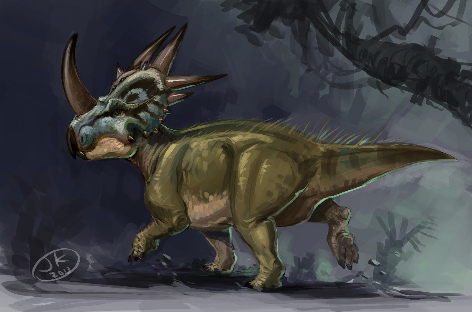 Цератопс рубеозавр