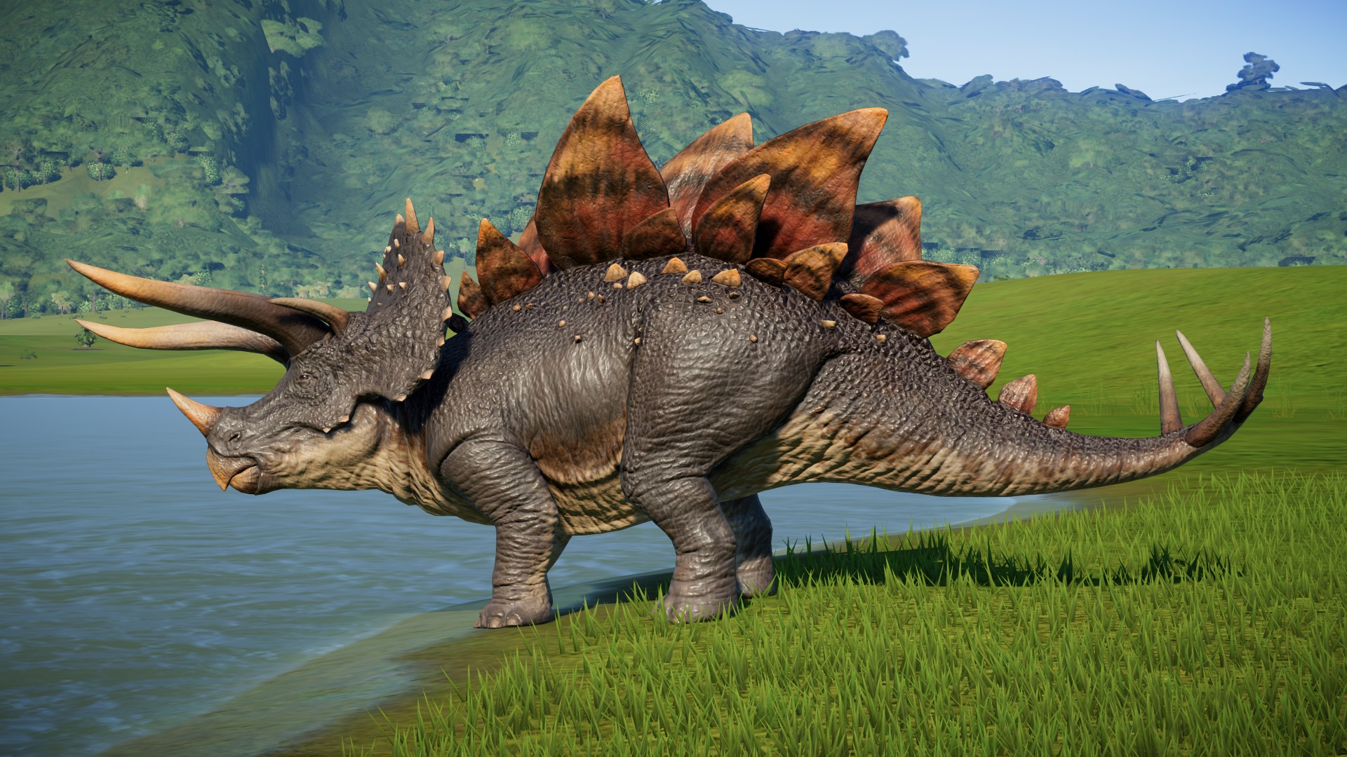 Трицератопс динозавр стадо