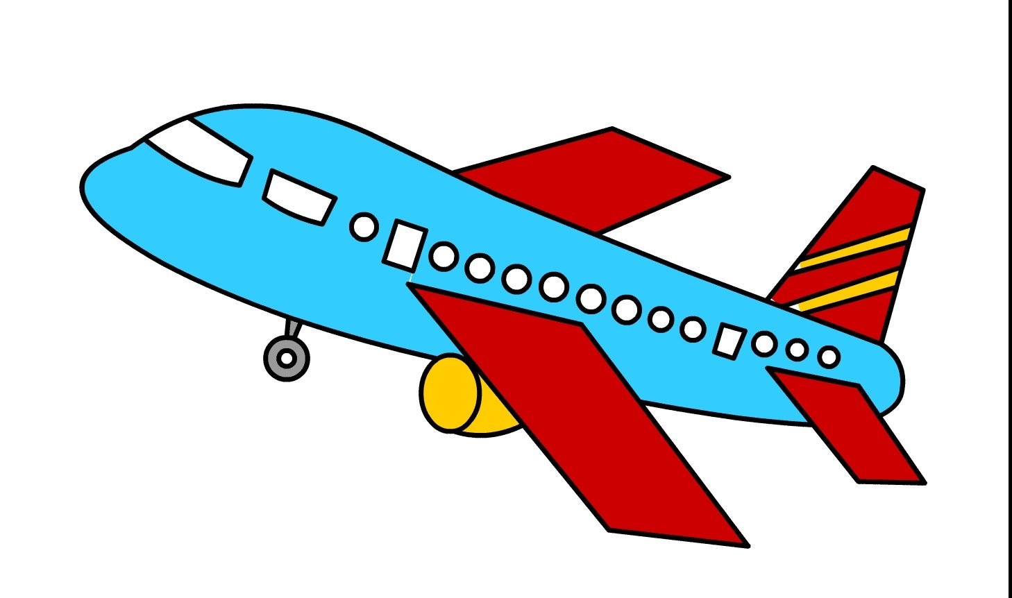 Самолет для дошкольников