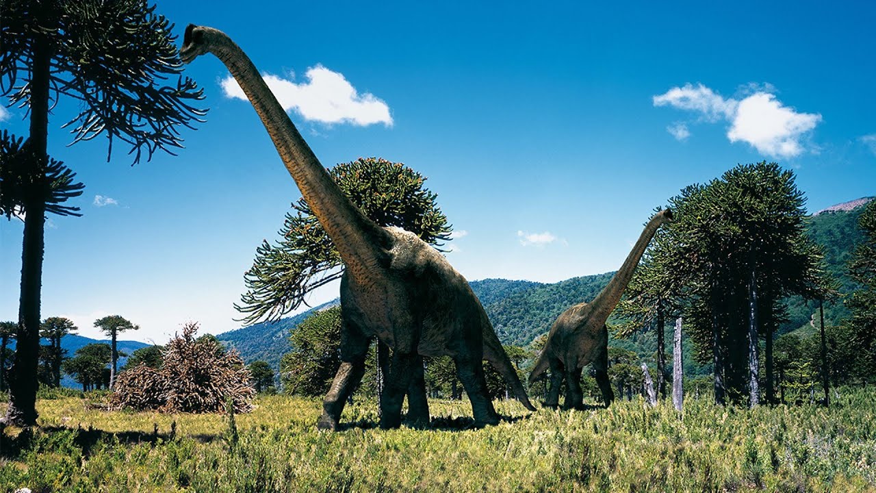 Мезозойская Эра Брахиозавры