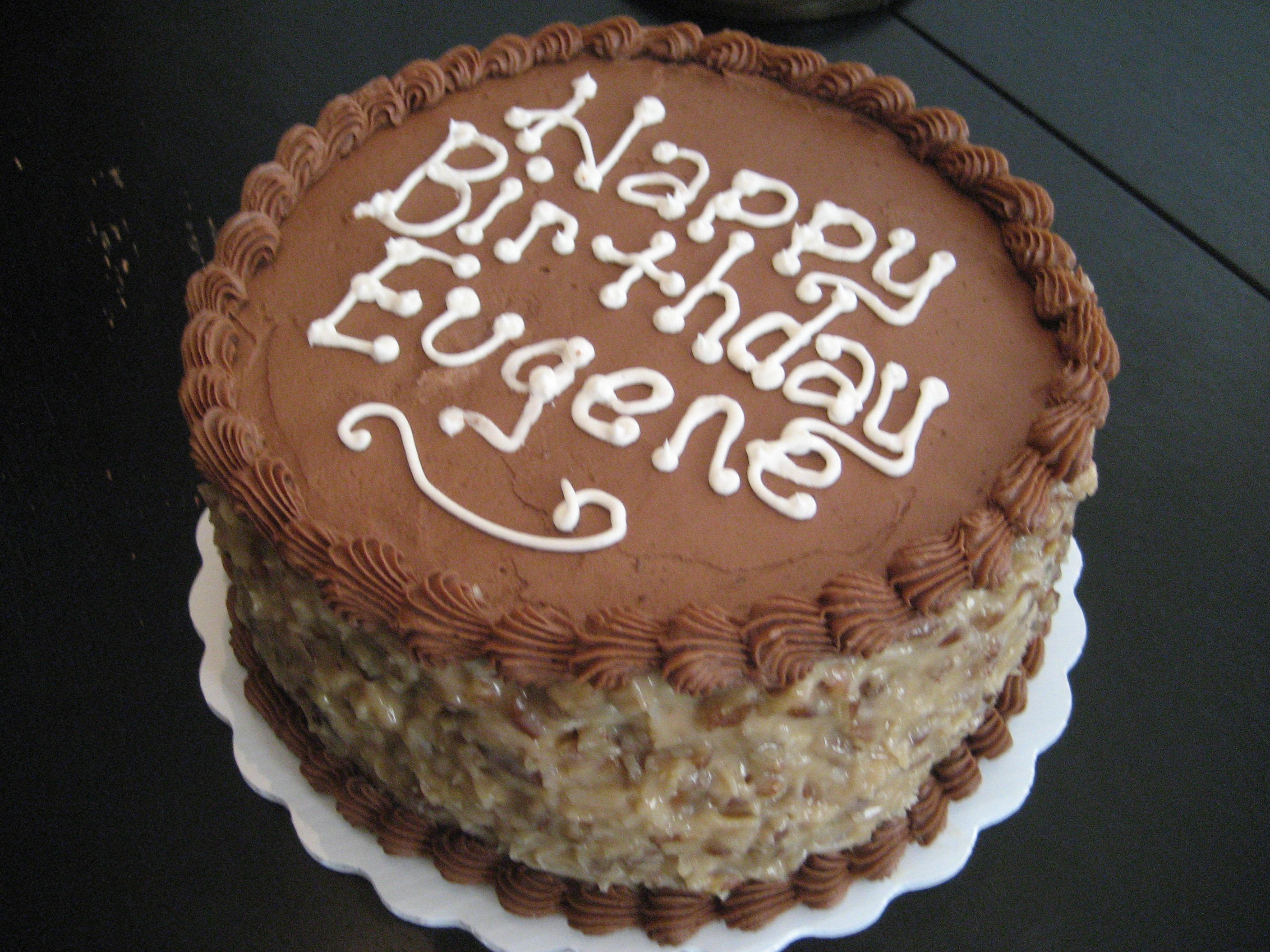 Торт на день рождения Евгении