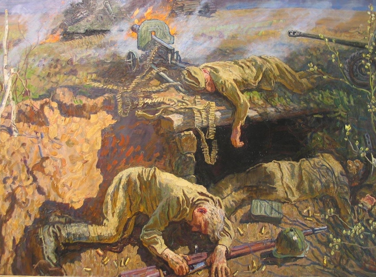 Картины художников о войне бой 1941-1945
