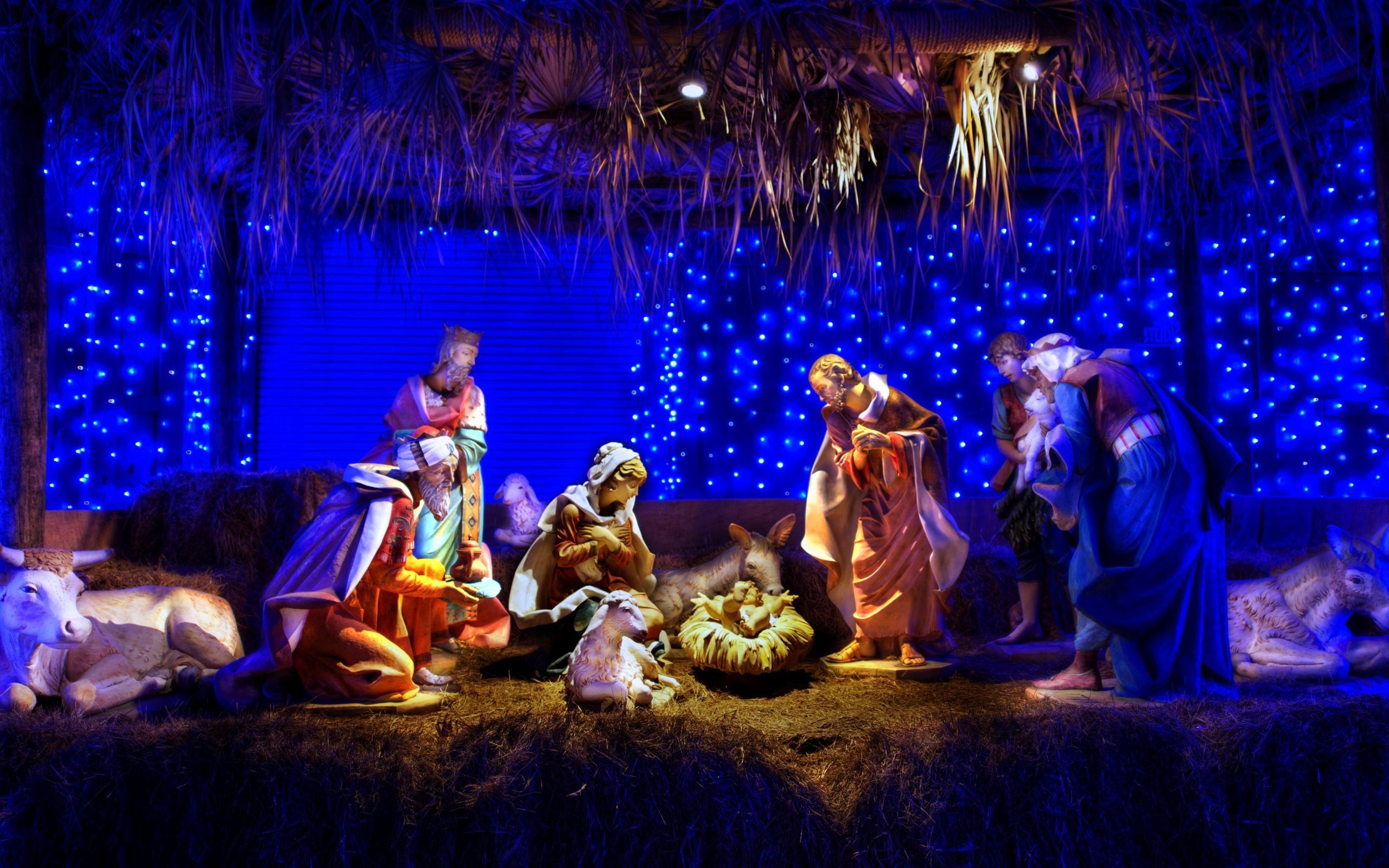 Сцена рождения Христа
