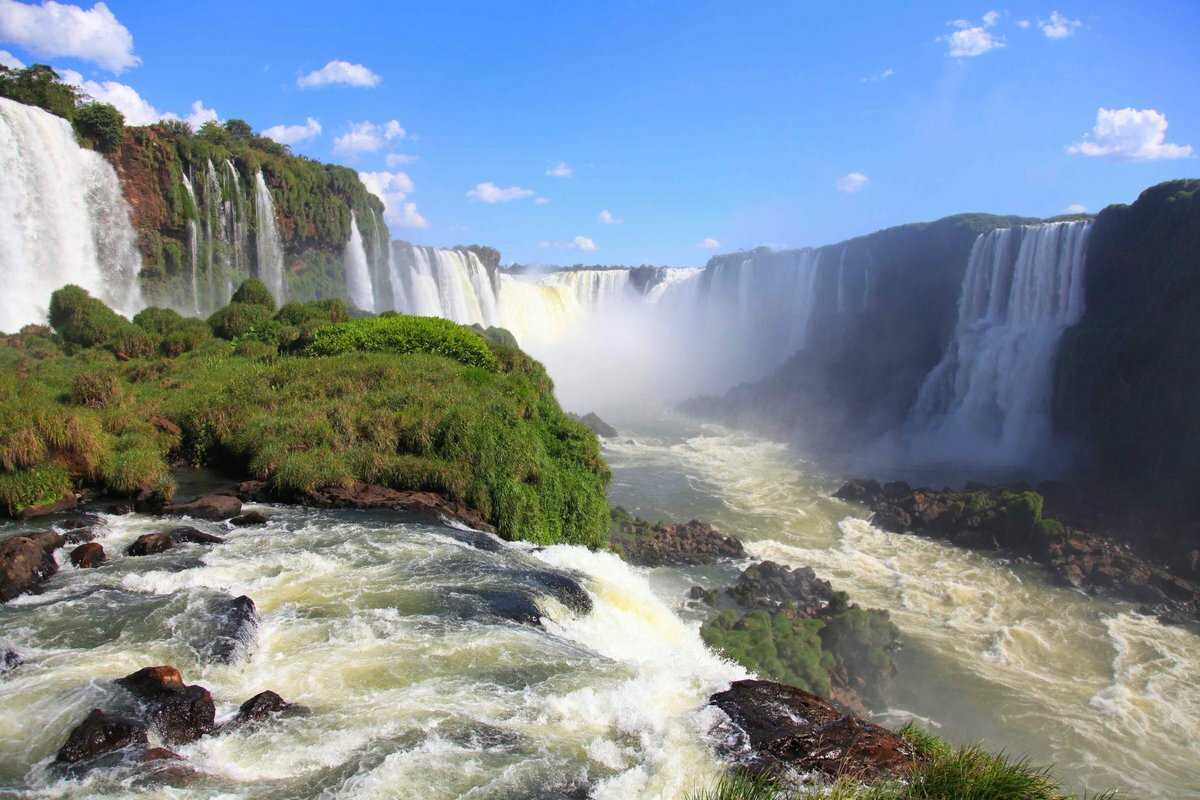Самый большой водопад Игуасу