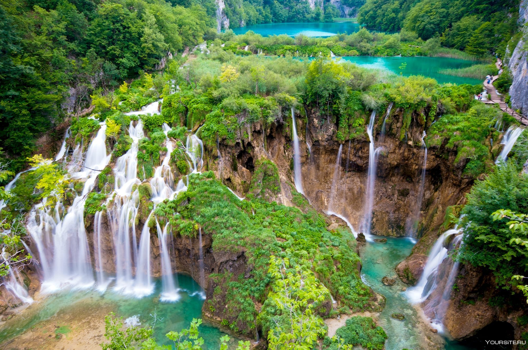 Плитвицкие озёра - национальный парк Хорватии пещеры