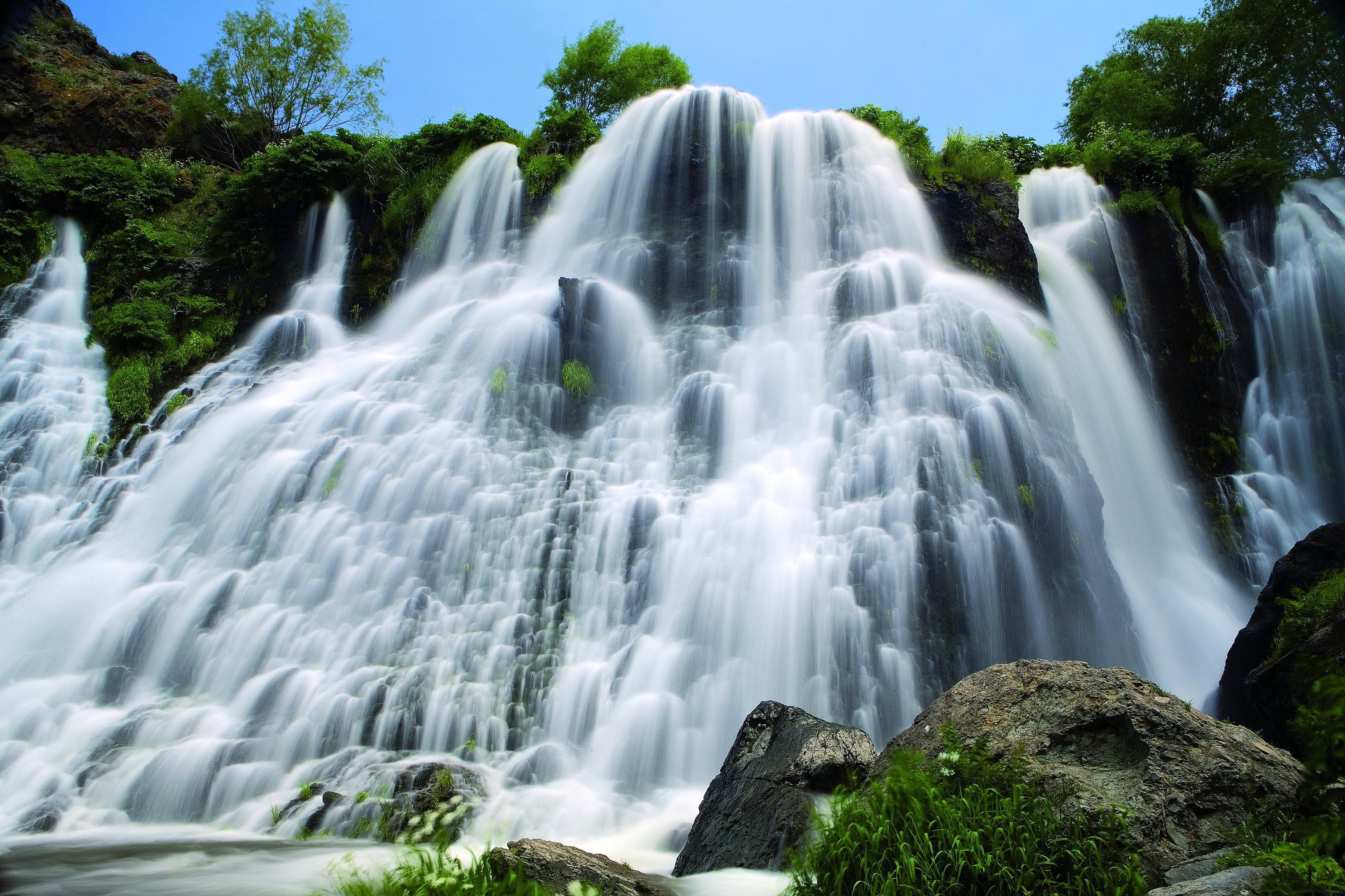Шакинский водопад водопады
