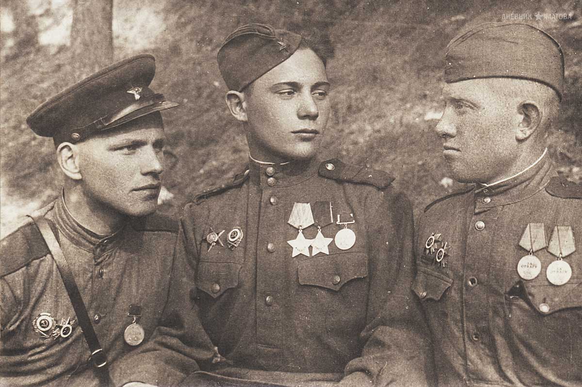 Молодые солдаты Великой Отечественной войны