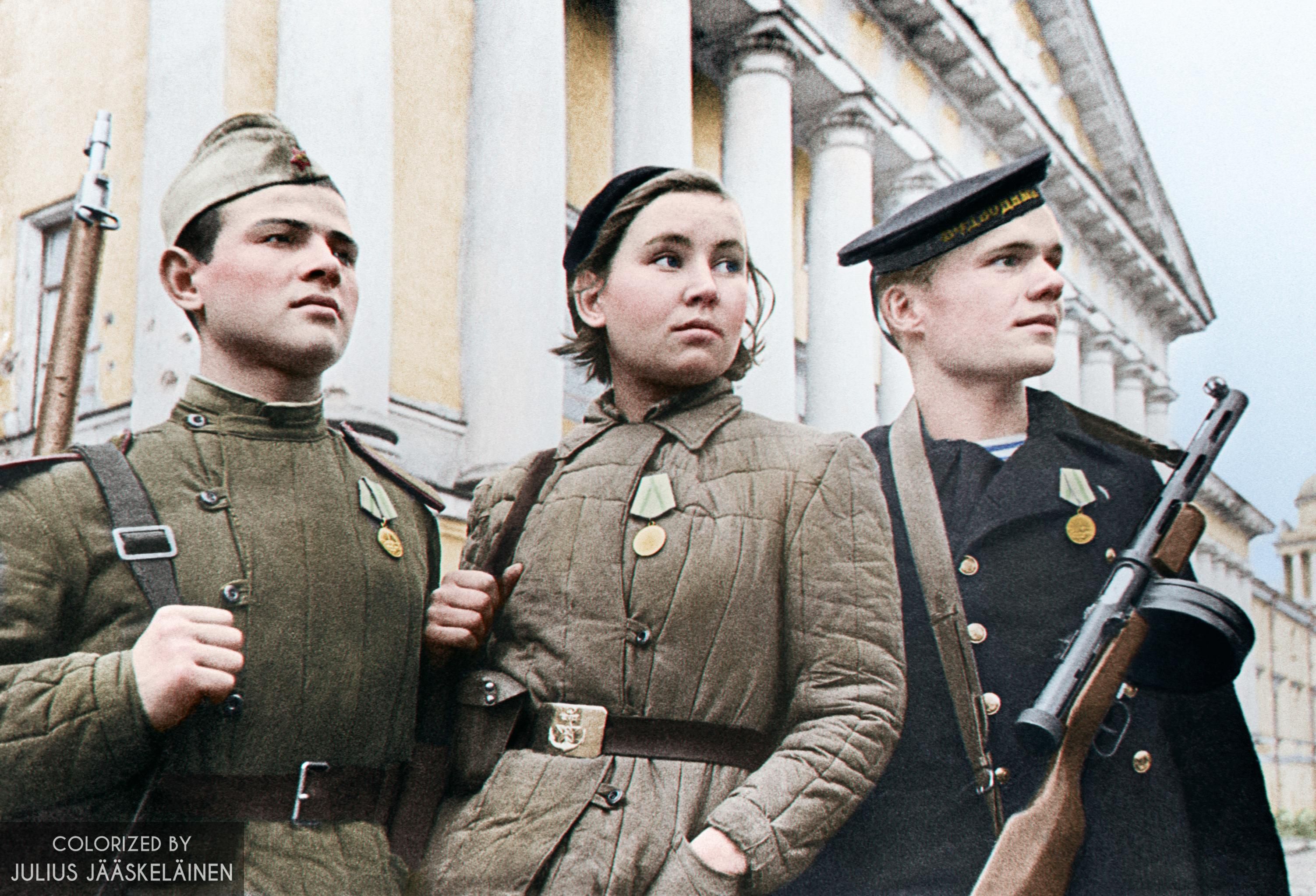 Блокада Ленинграда солдаты