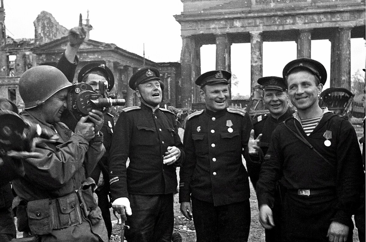 Кадры Берлин 1945