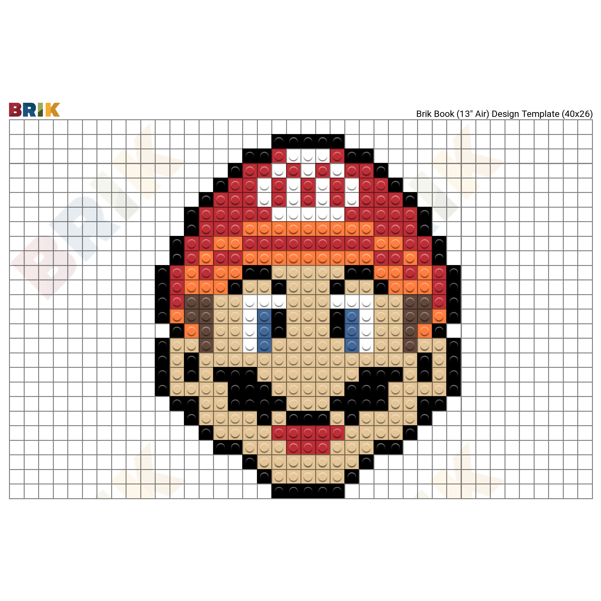 Spiny Egg Pixel Art Mario