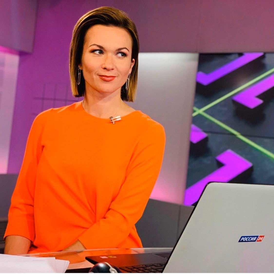 Ведущая новостей Россия 24 Наталья Литовко