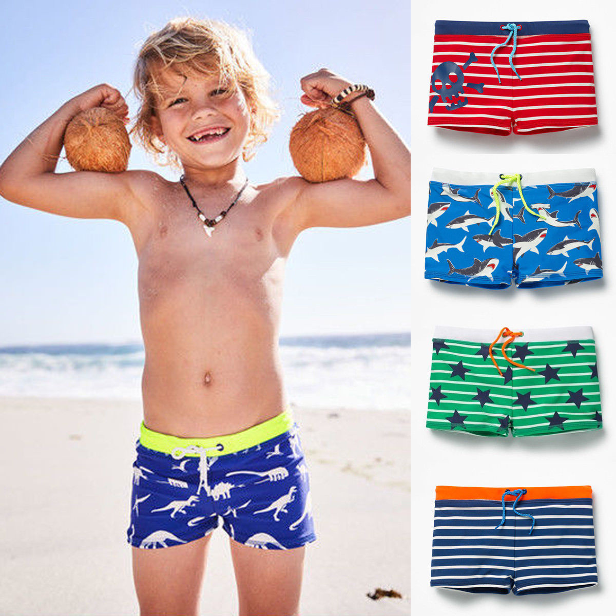 Пляжная мода для мальчиков