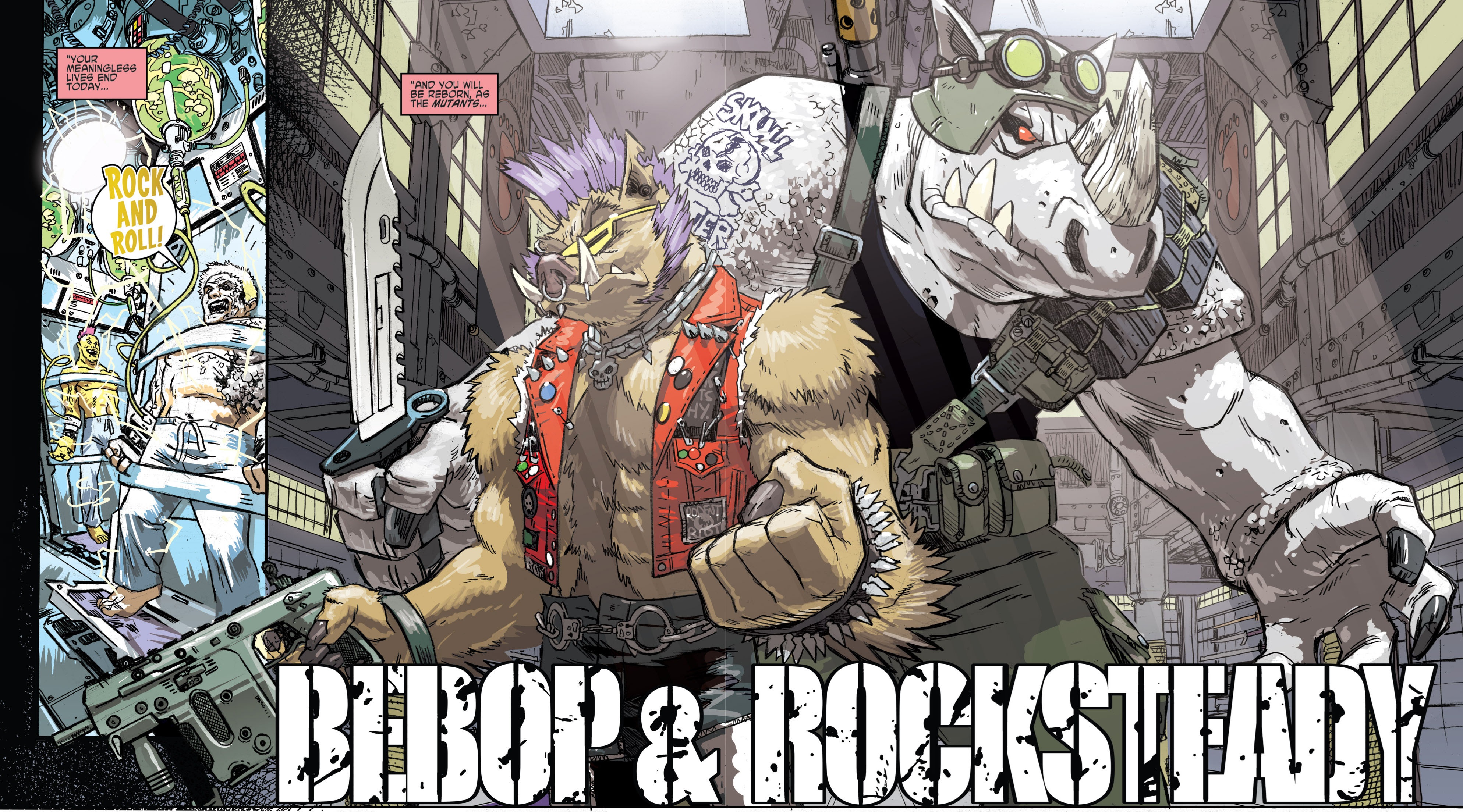 Bebop and Rocksteady IDW
