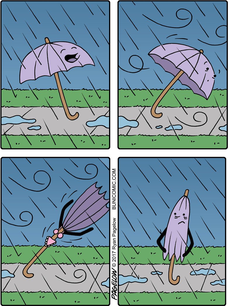 Дождь юмор