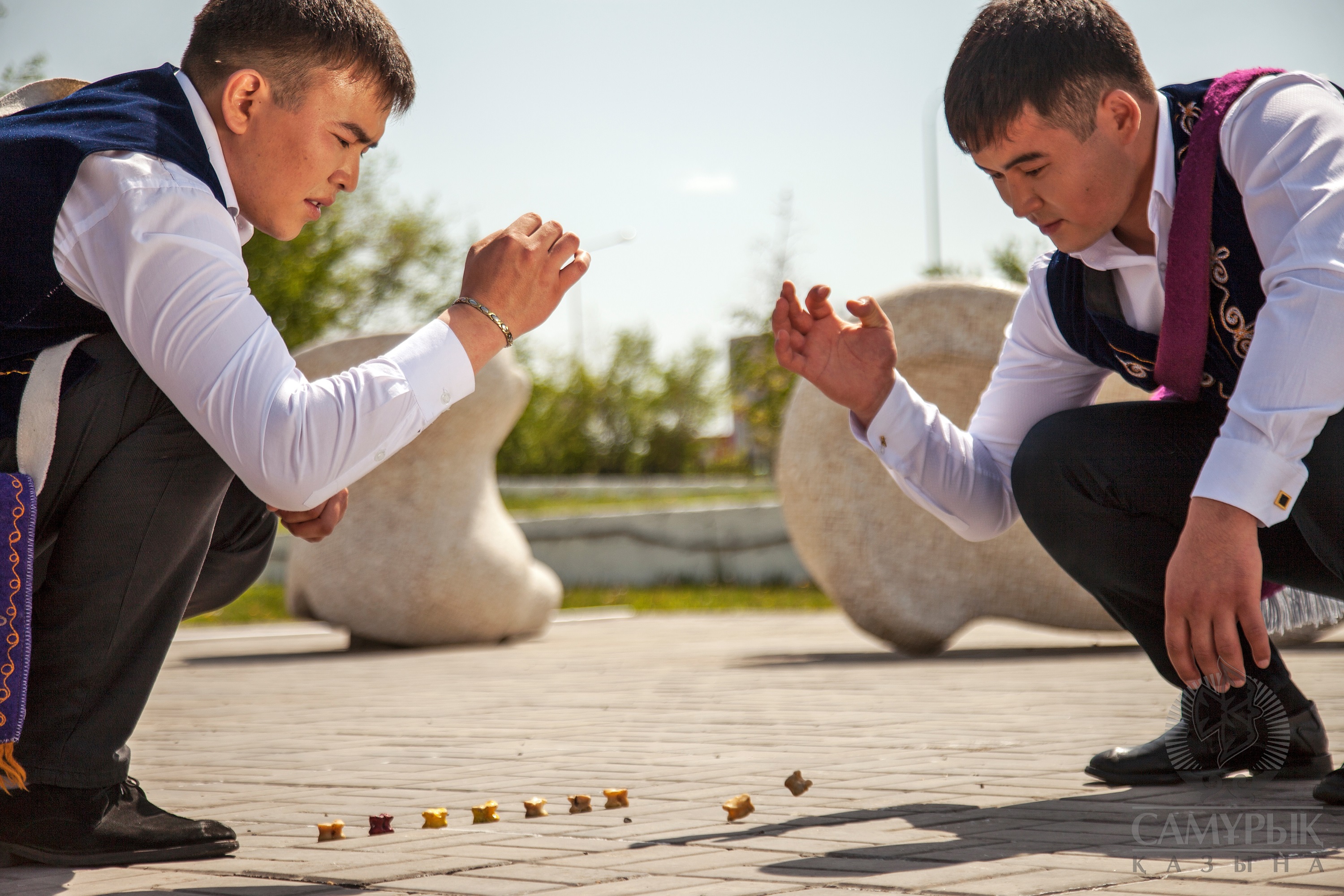 Казахская Национальная игра асык