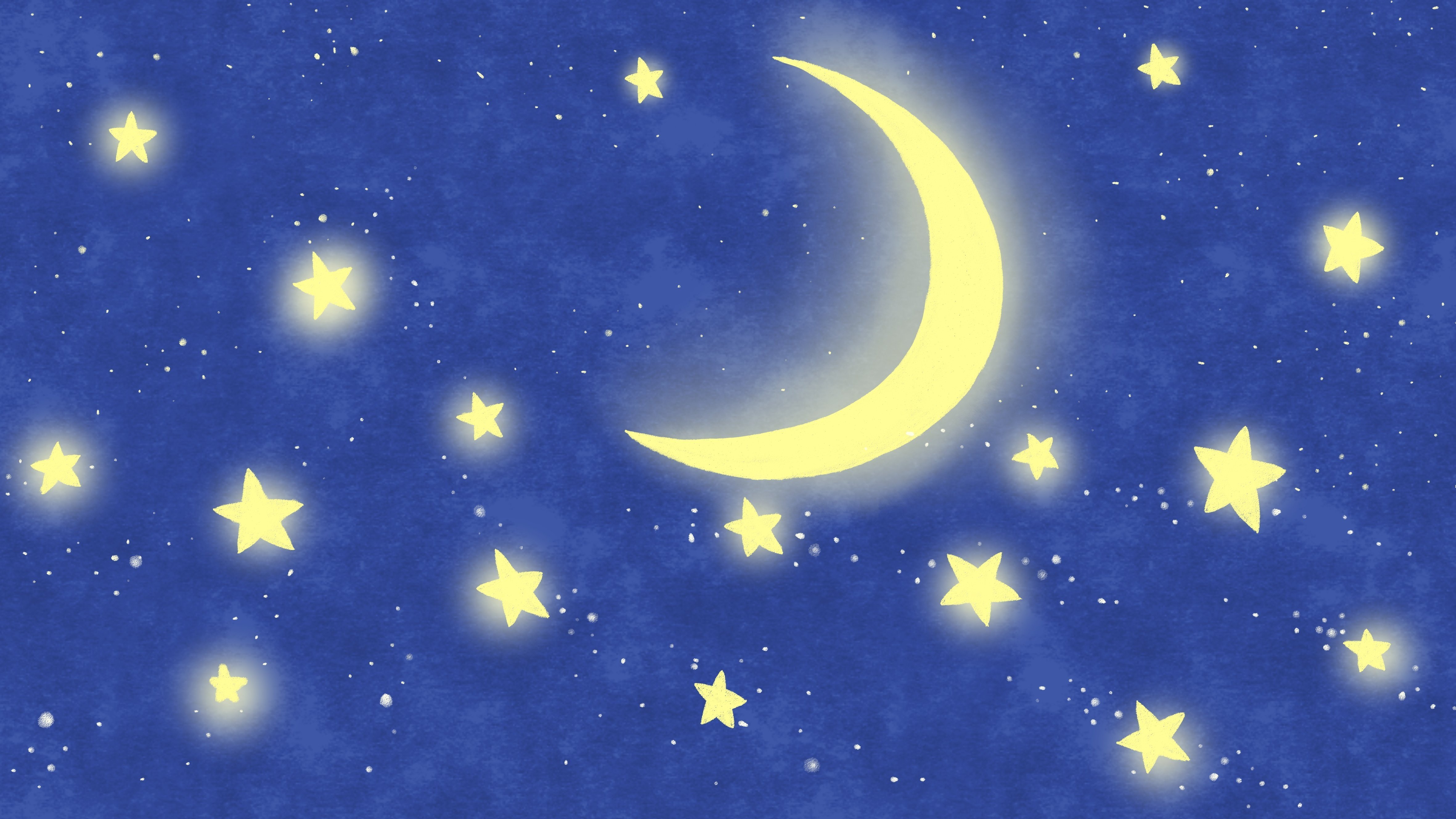 Луна и звезды для детей