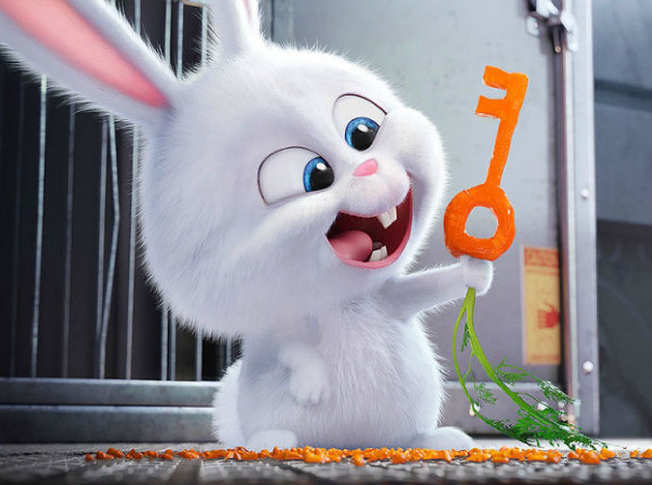 Тайная жизнь домашних животных мультфильм кролик снежок