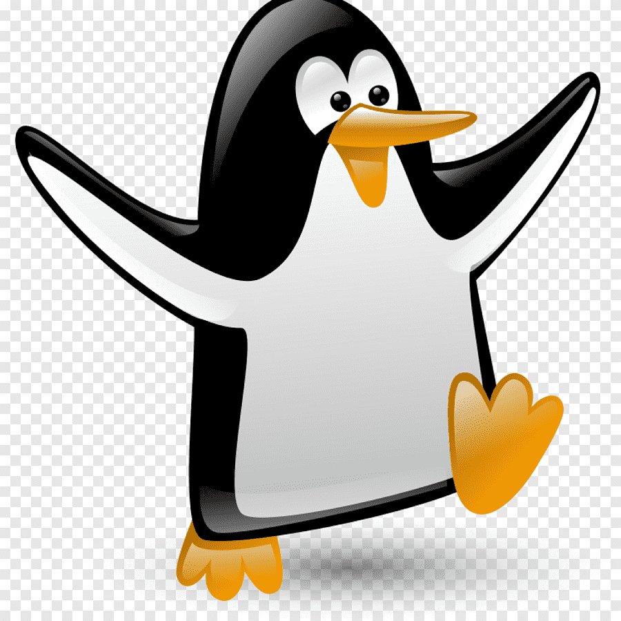 Пингвин на белом фоне мультяшный