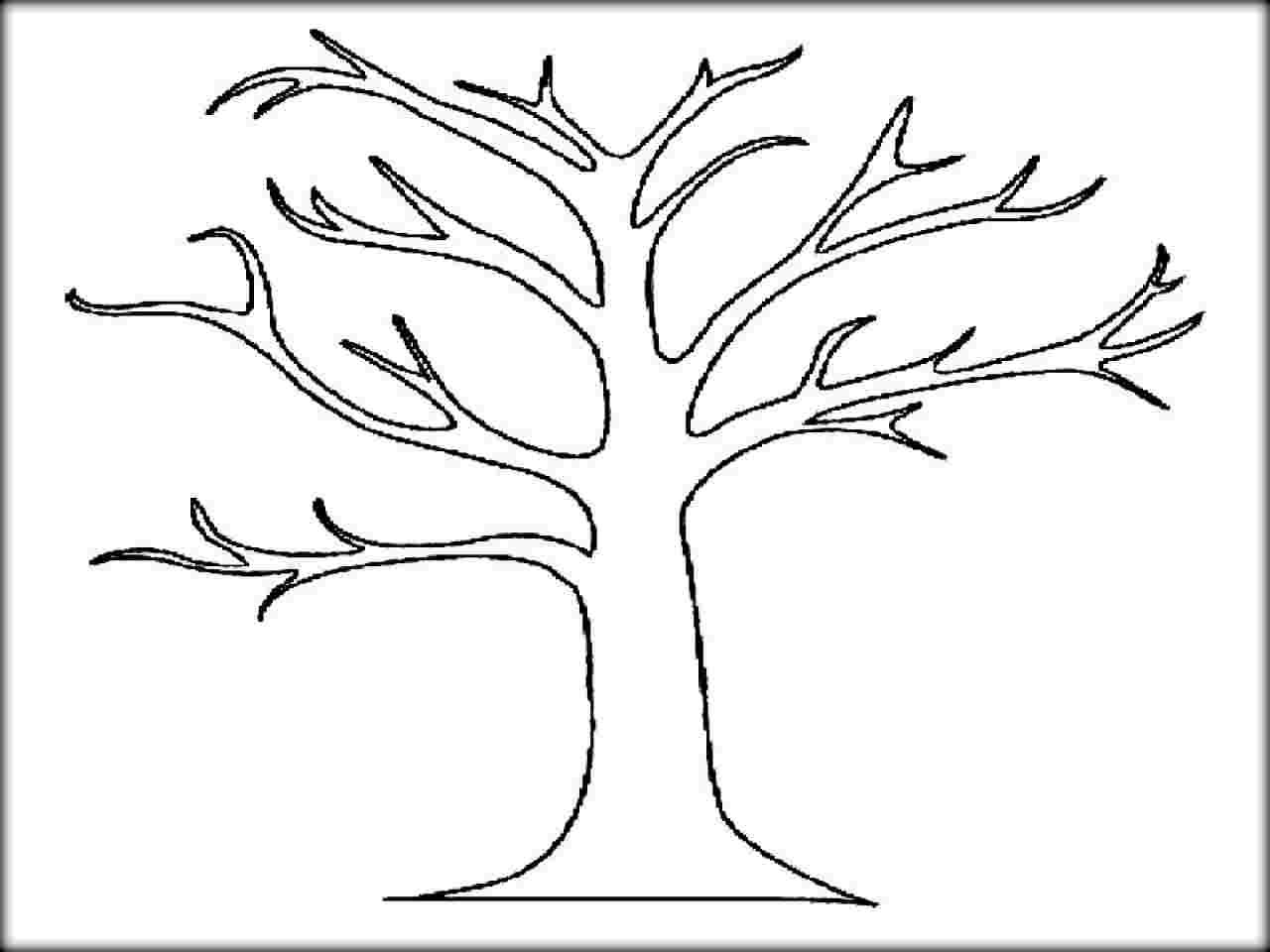 Дерево шаблон для вырезания из бумаги