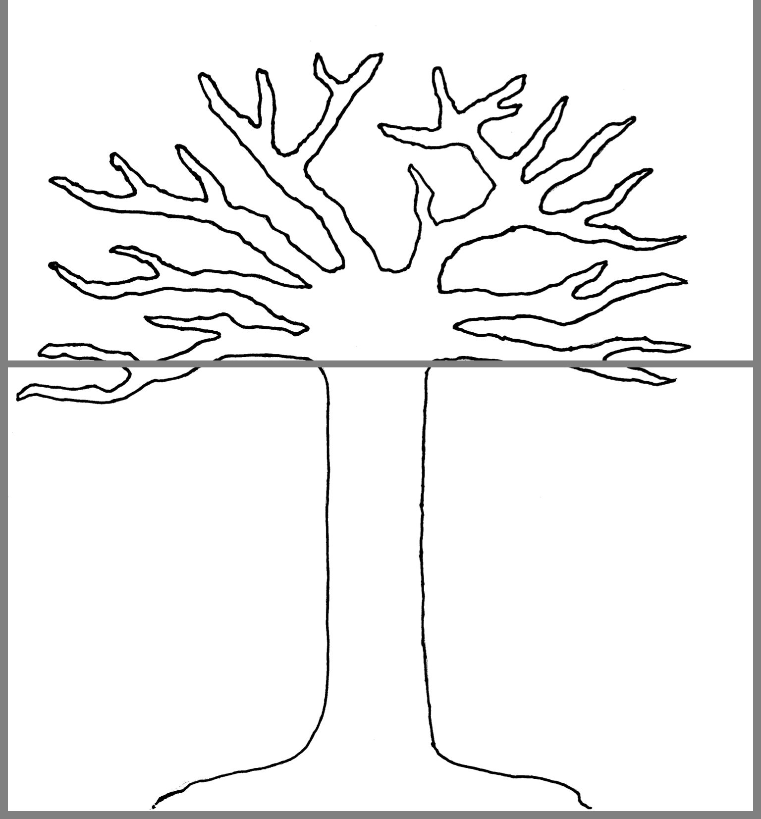 Шаблон дерева для аппликации