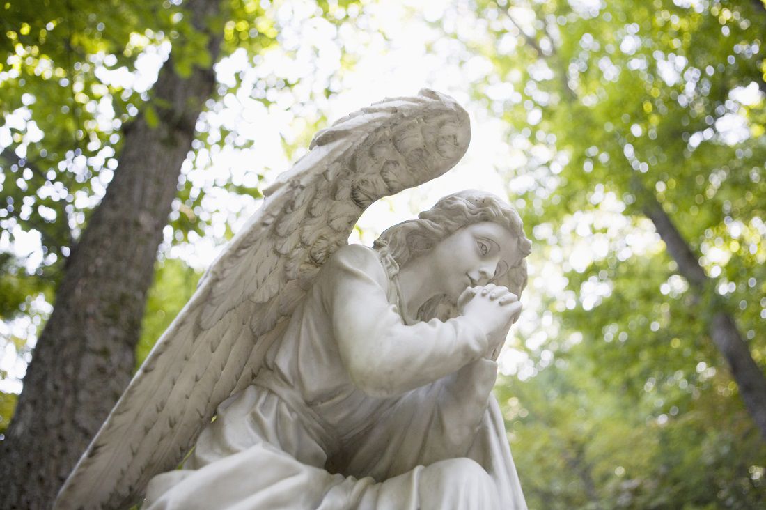 Аваддон ангел статуя