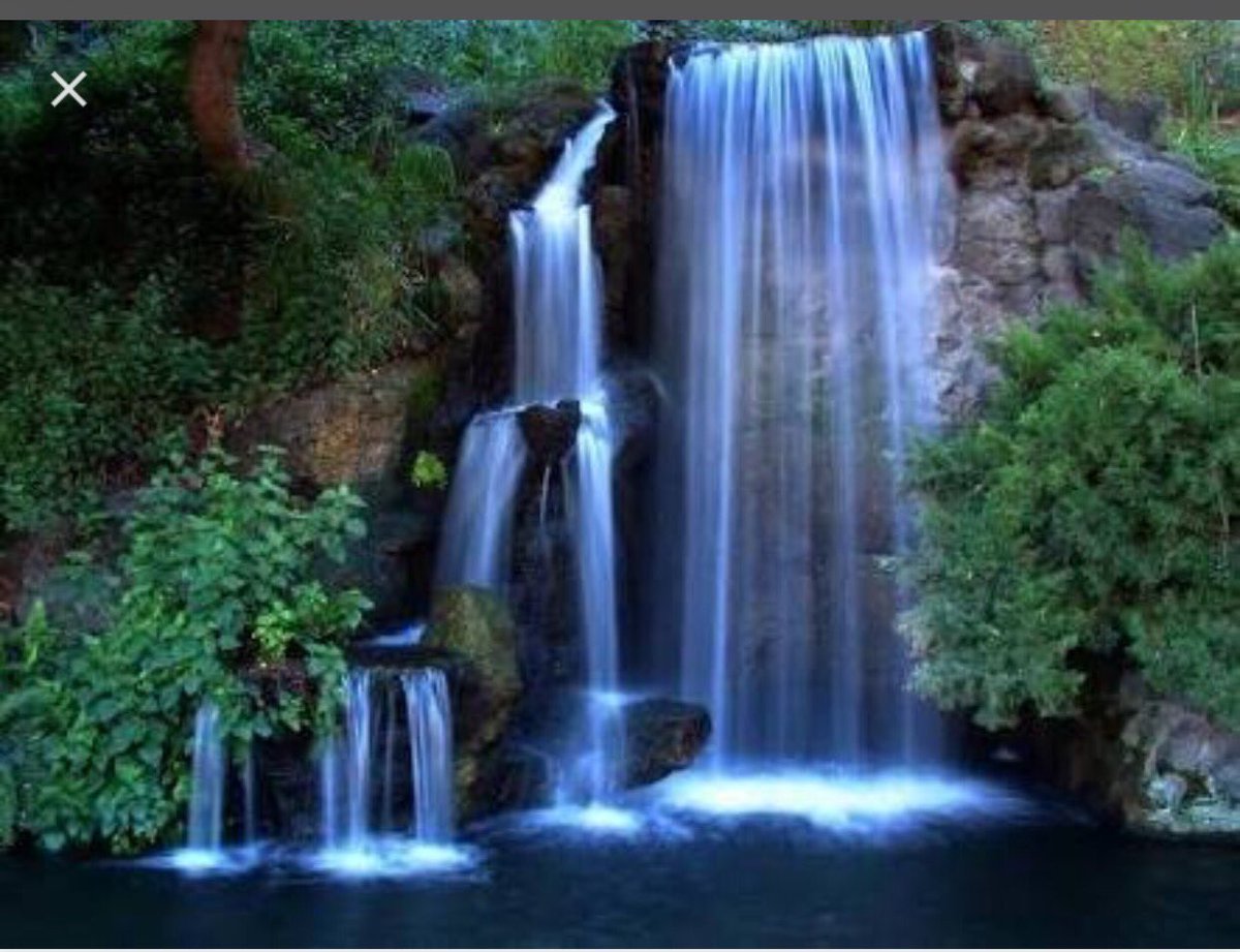 Водопады красивые и живые