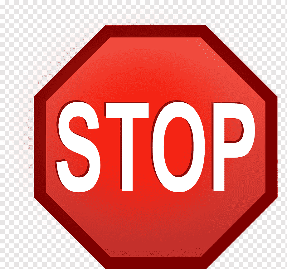 Stop без фона