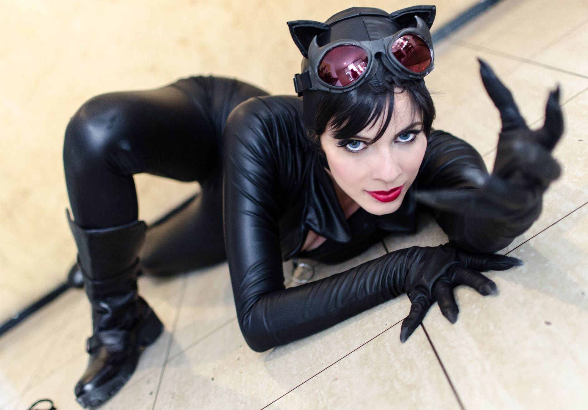Cosplay Catwoman кошка
