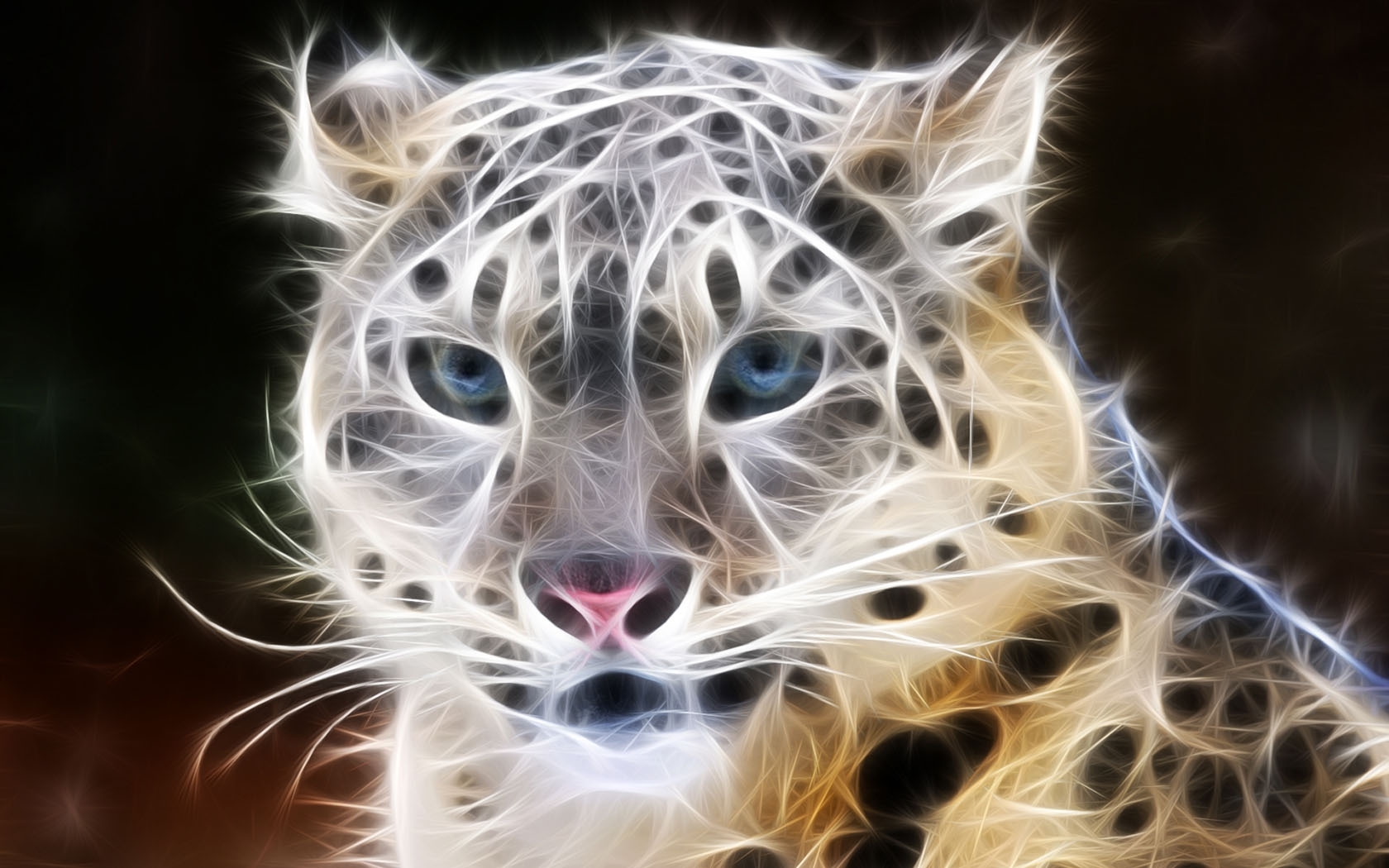 Неоновый леопард