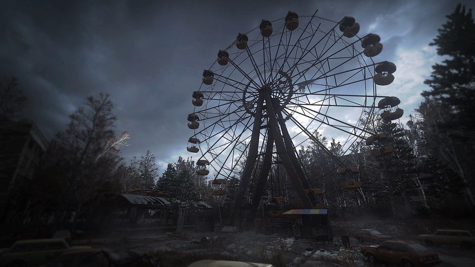 Чернобыль колесо обозрения Call of Duty