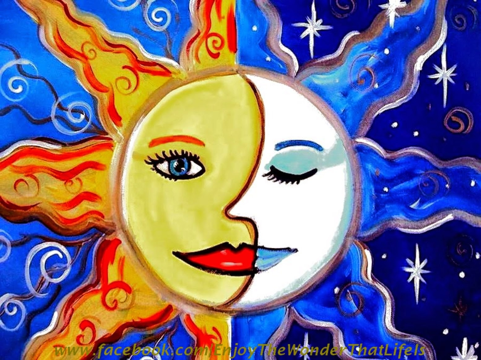Встреча солнца и Луны