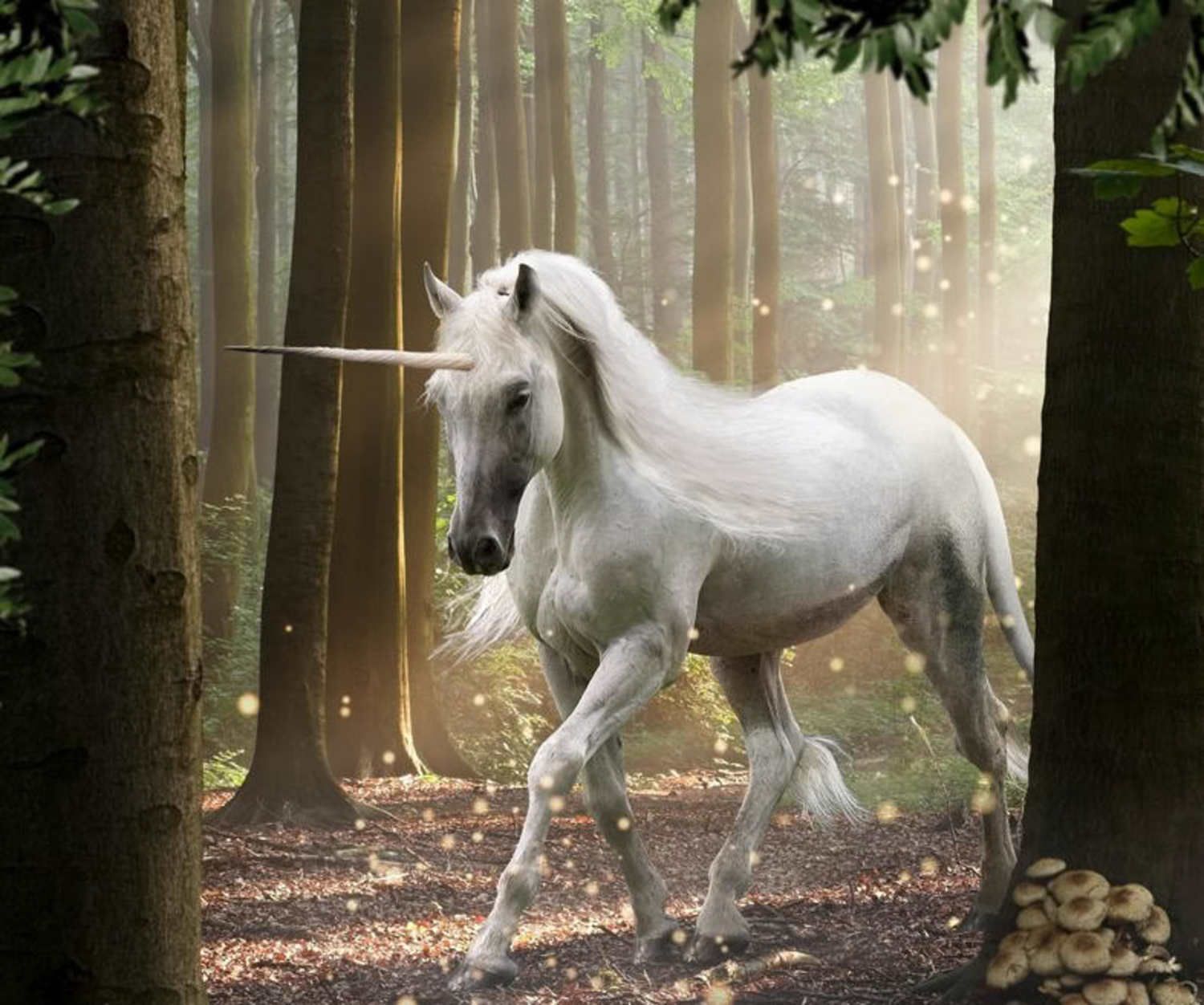 Лошадь «Единорог»