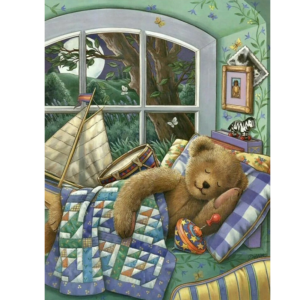 Медвежонок желает спокойной ночи